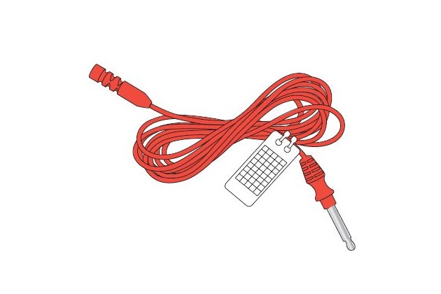 Diathermy Lead with 4mm Plug End